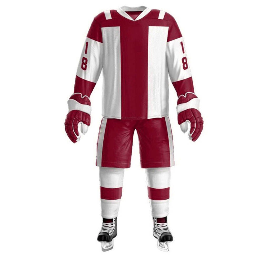Customized Ice Hockey Uniforms & Jerseys Customized Sports Wears Top Quality Soft Comfortable Ice Hockey Uniforms