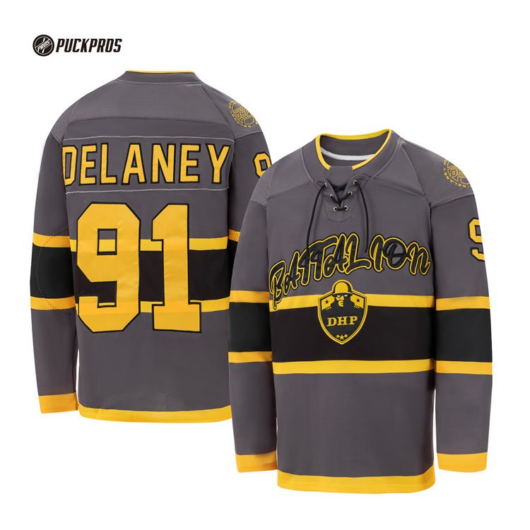 Quick Dry Long Sleeve Uniform Sublimation Printing Logo Custom Ice Hockey Wear Sport Ice Hockey Training Jersey