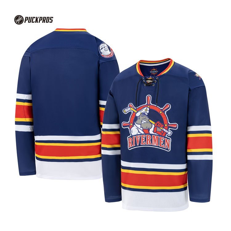Quick Dry Long Sleeve Uniform Sublimation Printing Logo Custom Ice Hockey Wear Sport Ice Hockey Training Jersey