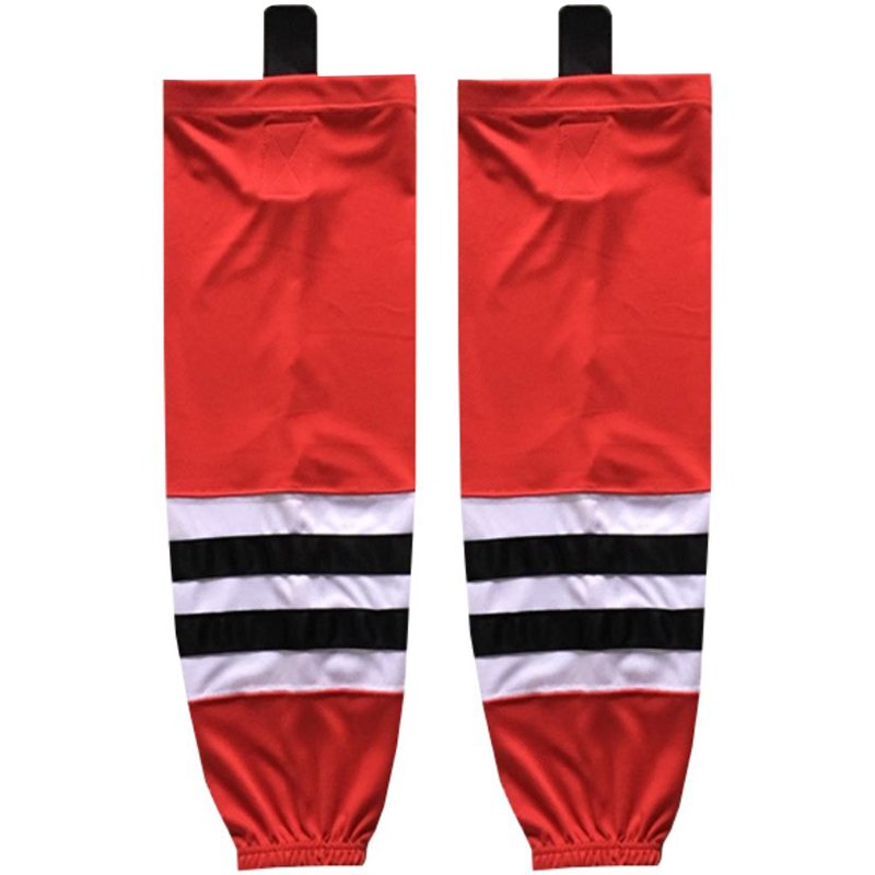 Wholesale Professional Ice Hockey Socks Printing Logo Polyester Men Ice Hockey Club Team Hockey Wear Socks