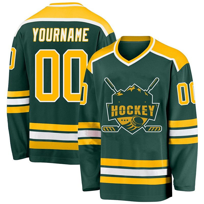 Best Selling Sweat Wicking Training Jersey Hockey Fallow Ice Hockey Jersey Size 7xl Full Custom Christmas Hockey Jerseys