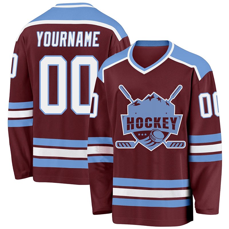 Best Selling Sweat Wicking Training Jersey Hockey Fallow Ice Hockey Jersey Size 7xl Full Custom Christmas Hockey Jerseys