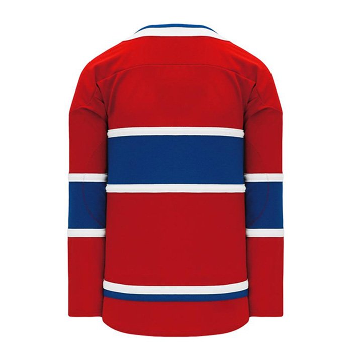 Oem service trending ice hockey jersey for men 100% Polyester Ice Hockey Wear Team Uniform Number Embroidery