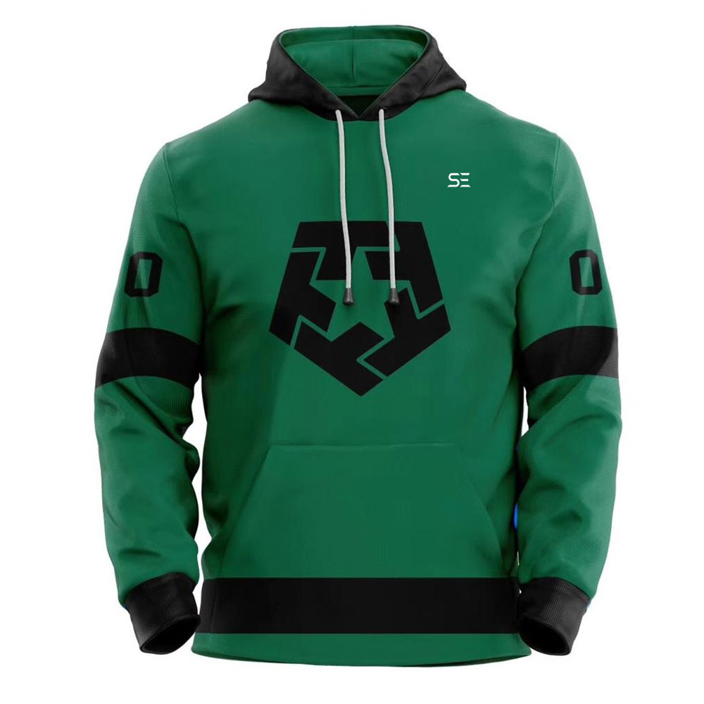 Ice Hockey Hoodie OEM Custom Design Ice Hockey Warm Up Hoodie