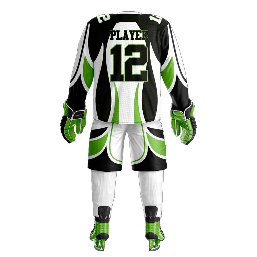 Wholesale Ice Hockey Design Your Own Team Ice Hockey Jerseys Premium High Quality Team Hockey Uniforms set Custom Sublimated