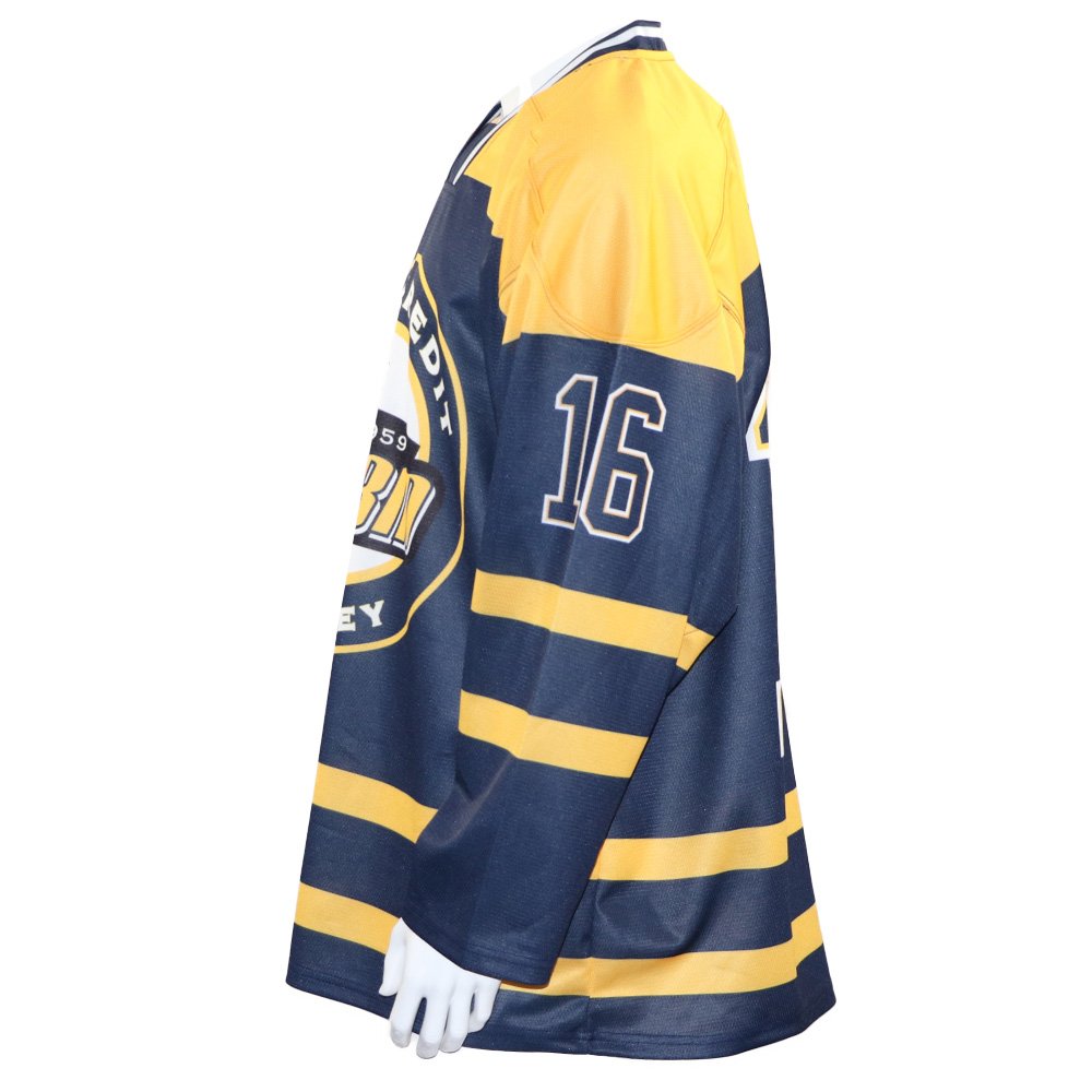 Team Ice Hockey Jersey Custom Sublimated 100% Polyester Shirts & Tops Sportswear Men OEM Service Support Adults