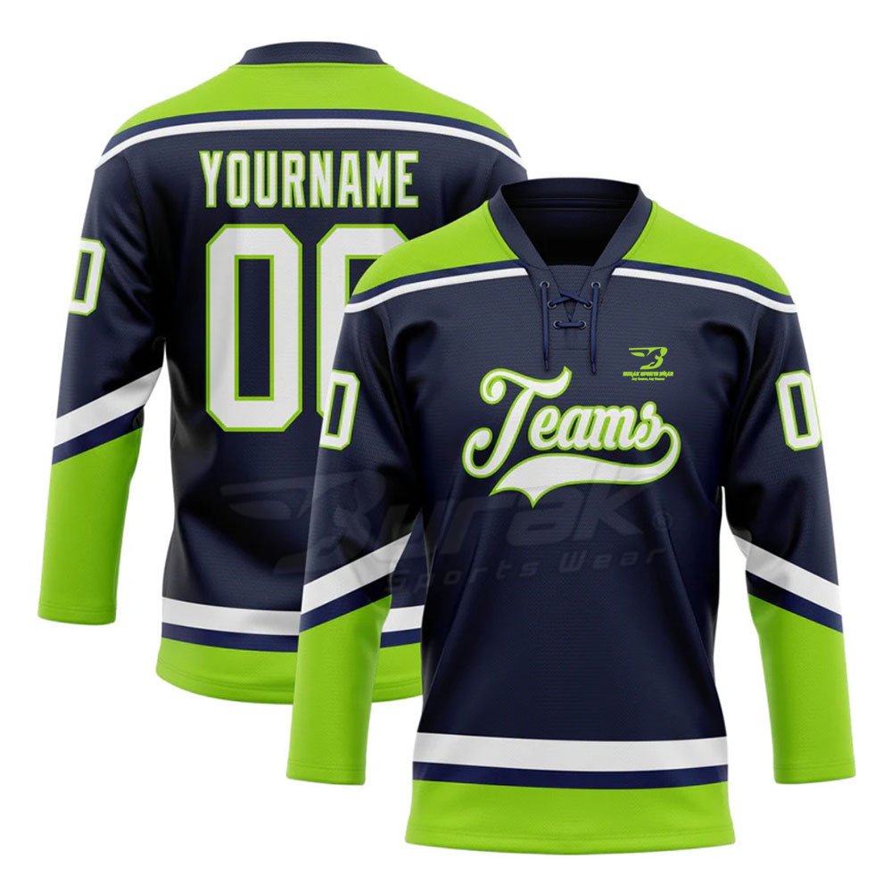 Bulk Quantity Ice Hockey Jersey In Stock Men's Ice Hockey Jersey Customized Your Own Sports Jersey