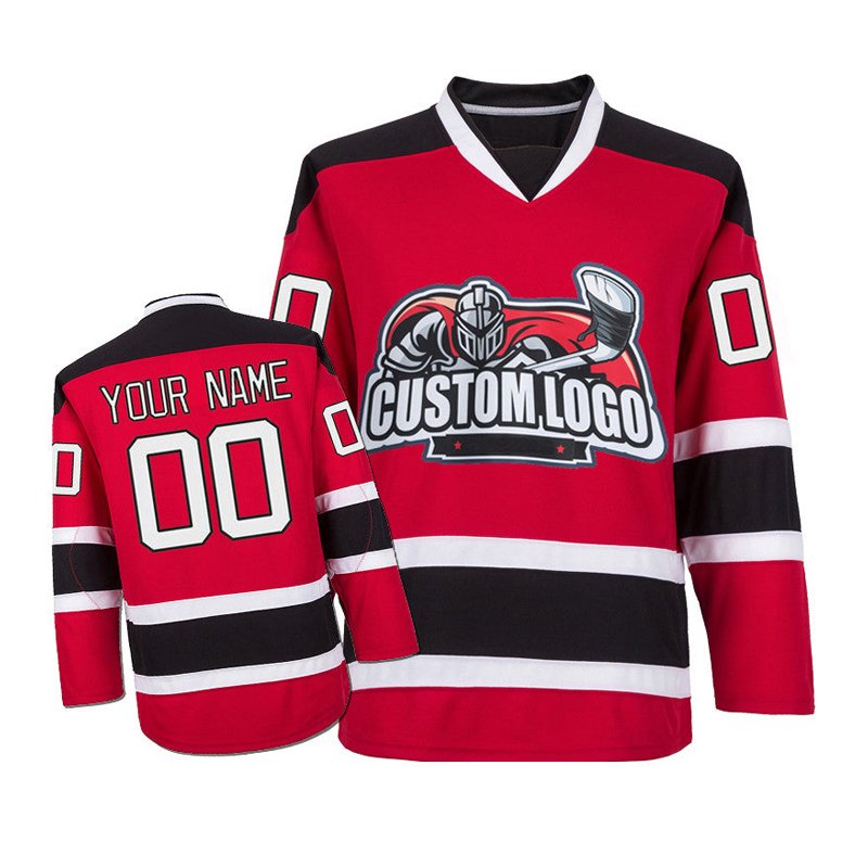 2024 Custom Sublimation And Embroidery Logo Hockey Jerseys Uniform Hockey Jersey Custom Ice Hockey Jersey