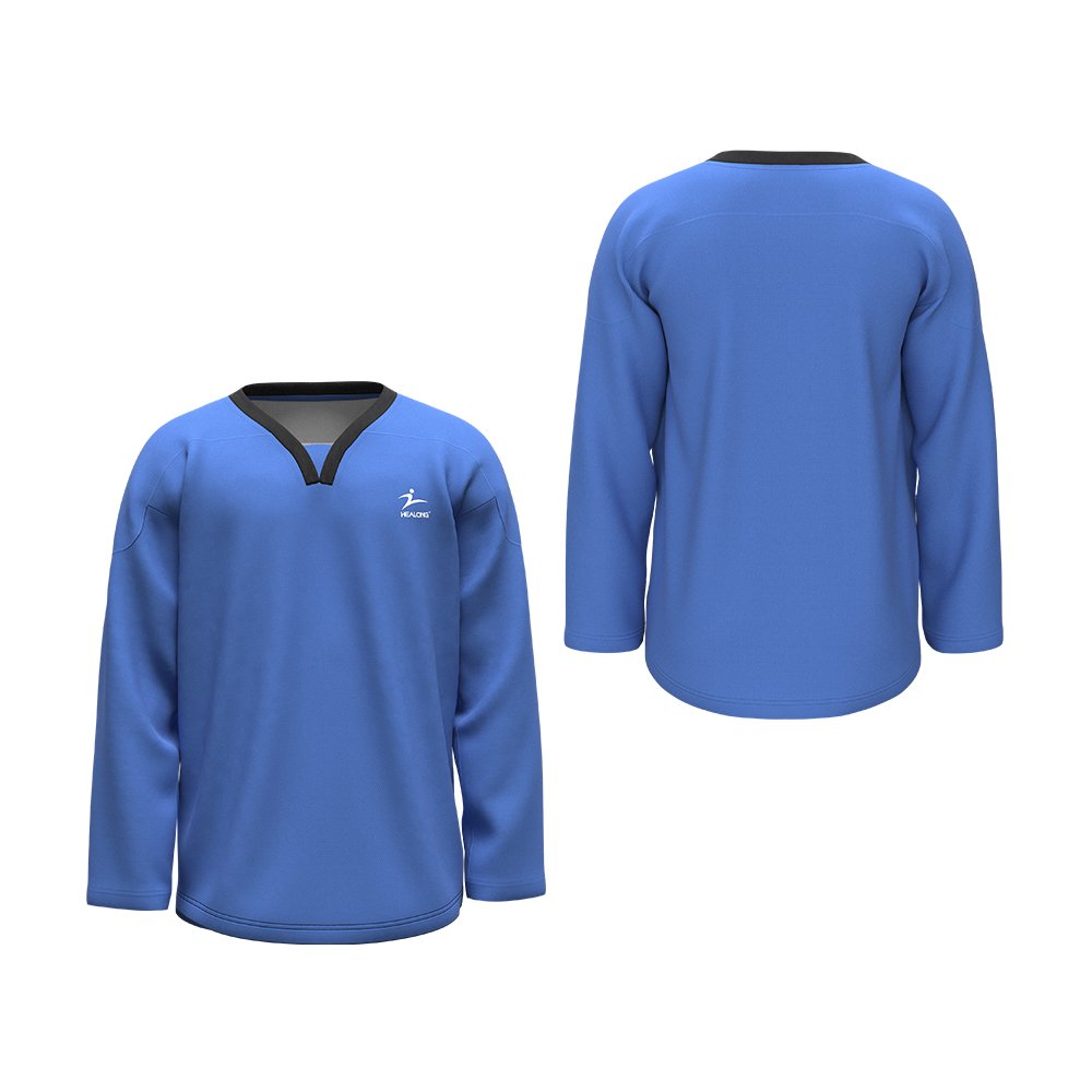 Custom Youth Ice Hockey Uniform Cheap Embroidered Logo Ice Hockey Jersey