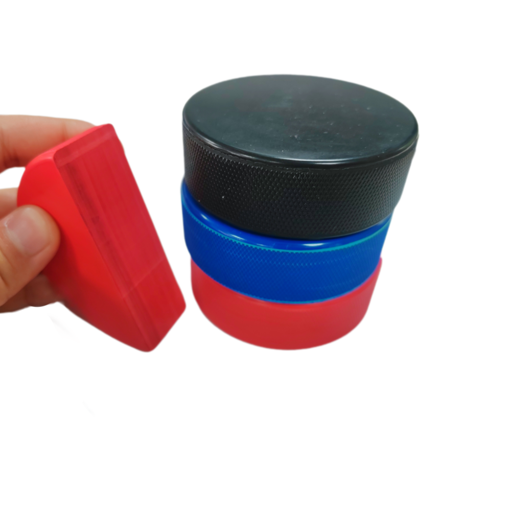 Wholesale Price Factory Direct Sale High Quality Ice Hockey Puck Customized Printing Logo Rubber Solid Official Ice Hockey Pucks