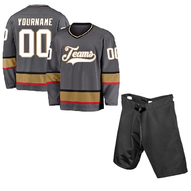 Custom Ice Hockey Uniforms Available In Bulk With Breathable Fabrics And Unique Designs For The 2024 Season Performance