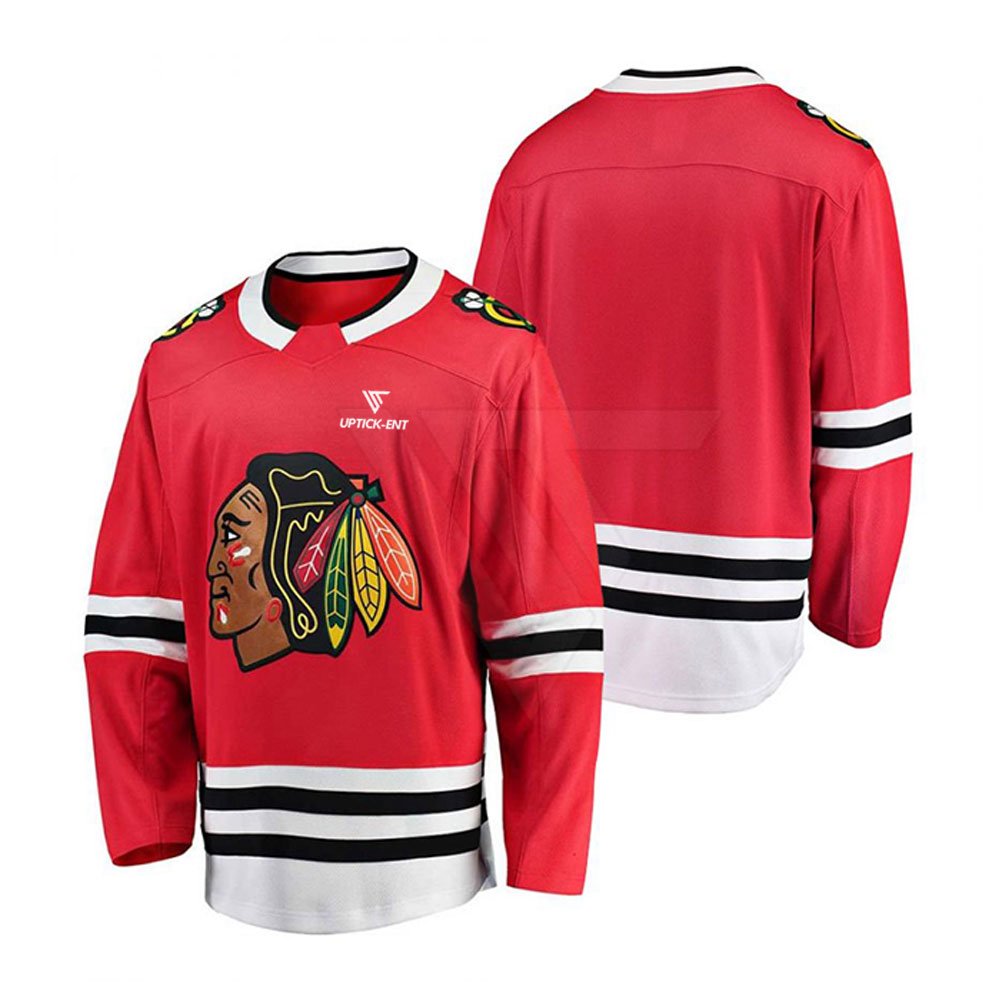 Factory Direct Sale Short Sleeve Ice Hockey Jersey New Style Men Sport Wear Ice Hockey Jersey