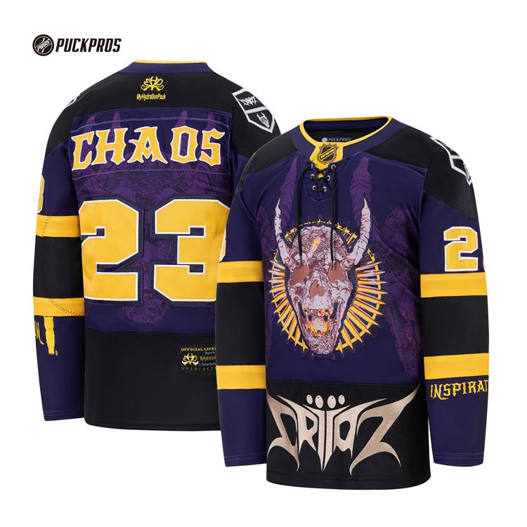 Reversible Hockey Jerseys Sublimated Stripes Twill Patches Team Logo Hockey Jersey Custom Embroidery Uniform for Ice Hockey