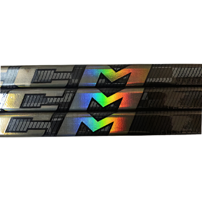 Factory Wholesale Customized Sports Ice Hockey stick Carbon Composite silver Hockey Stick Made In China