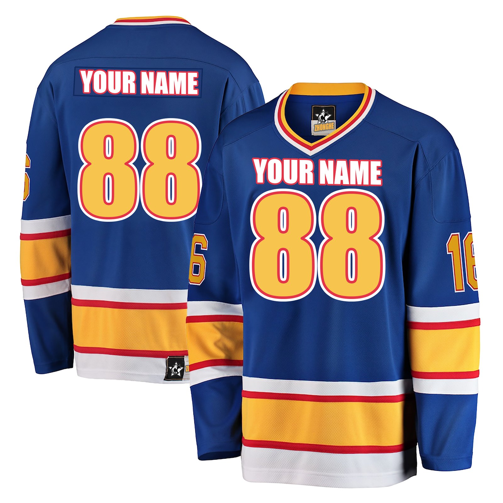 2024 New OEM customized tackle twill embroidered hockey jerseys team sublimation hockey uniform fast turnaround jersey hockey