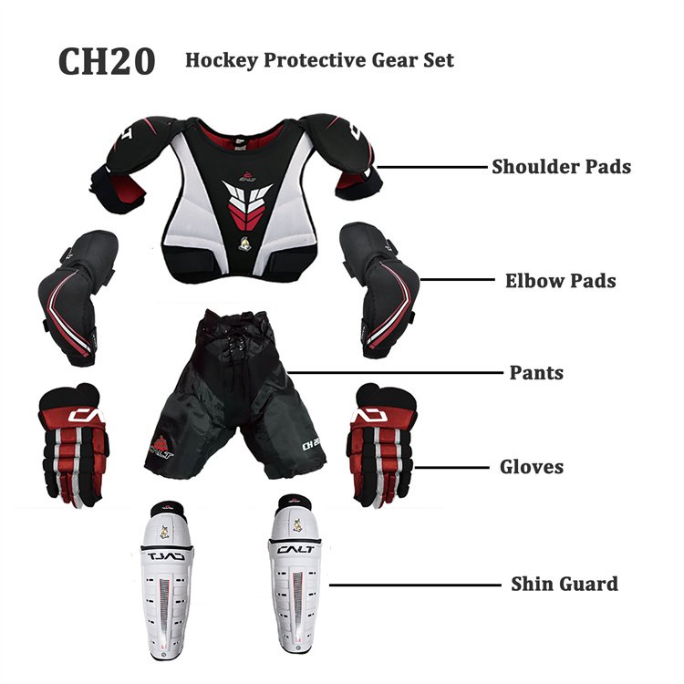 Custom Logo Design Professional Resistant Ice Hockey Gloves Player Gloves Youth Size