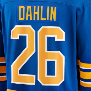 2024 New Top Stitched Ice Hockey Jersey Buffalo 21 Kyle Okposo 53 Jeff Skinner 28 Girgensons 26 Rasmus Dahlin 89 Alex Tuch