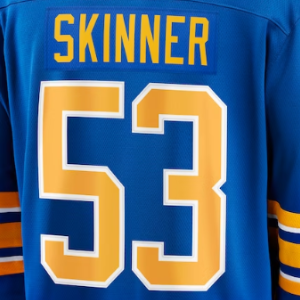2024 New Top Stitched Ice Hockey Jersey Buffalo 21 Kyle Okposo 53 Jeff Skinner 28 Girgensons 26 Rasmus Dahlin 89 Alex Tuch
