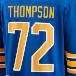 2024 New Top Stitched Ice Hockey Jersey Buffalo 21 Kyle Okposo 53 Jeff Skinner 28 Girgensons 26 Rasmus Dahlin 89 Alex Tuch