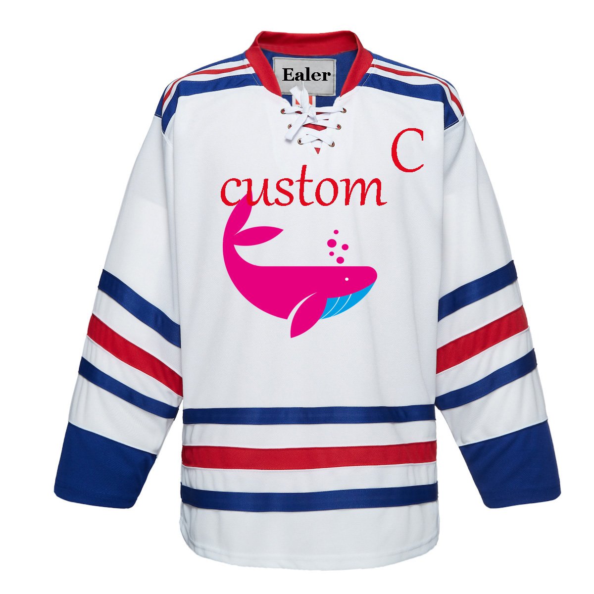 Custom Patch embroidery hockey jersey manufacturer custom hockey jersey cropped custom sublimated hockey jersey