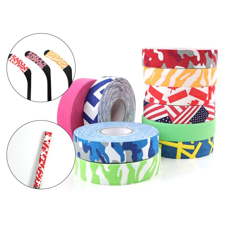 Hockey Stick Tape Self-Adhesive Ice Hockey Tape Sweat Absorbent Grip Cloth Tape for Hockey
