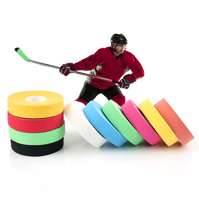 Hockey Stick Tape Self-Adhesive Ice Hockey Tape Sweat Absorbent Grip Cloth Tape for Hockey
