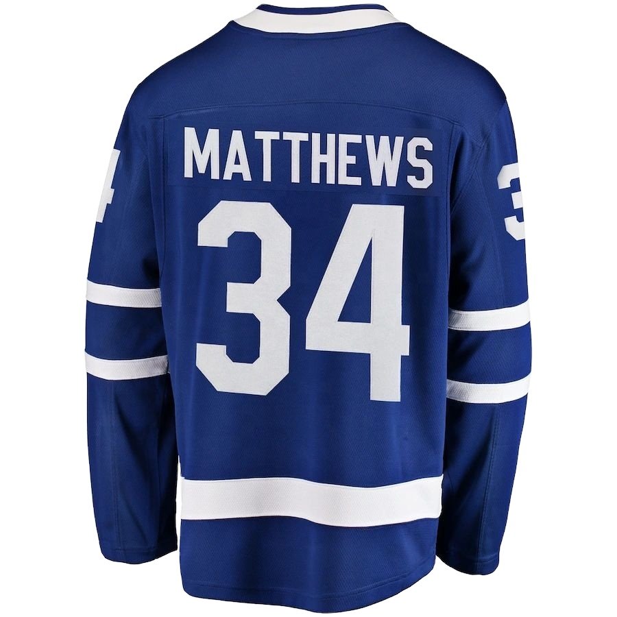 Custom Ice Hockey Jersey Toronto City Stitched Embroidery Men Royal Maple Leaf Wear #34 Auston Matthews 91 Tavares #36 Campbell