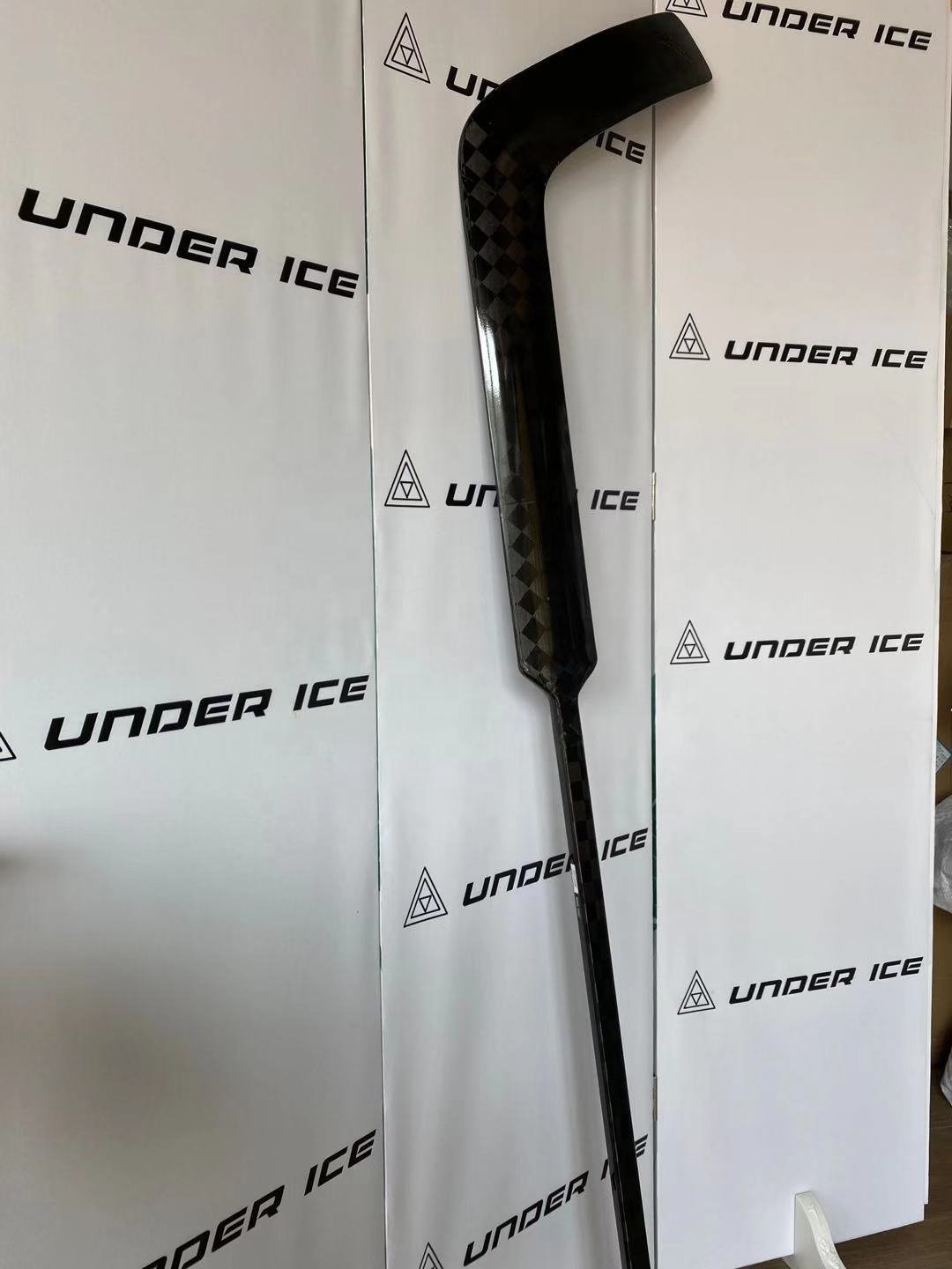 Carbon FIber Composite Super Lightweight Ice Hockey Goalie Goalkeeper Stick China Factory OEM Custom Logo