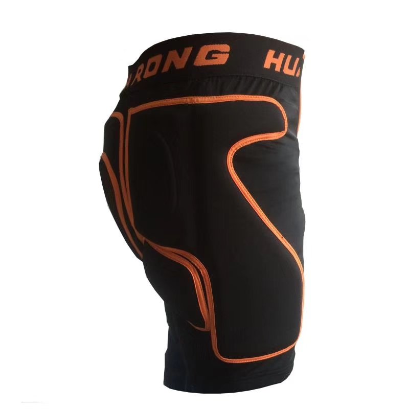 Ice Hockey Shands Protectiveport Hip Protective Wear with PU Material Shorts Sportswear Unisex Logo Printing SBR Mesh HD Foam PU