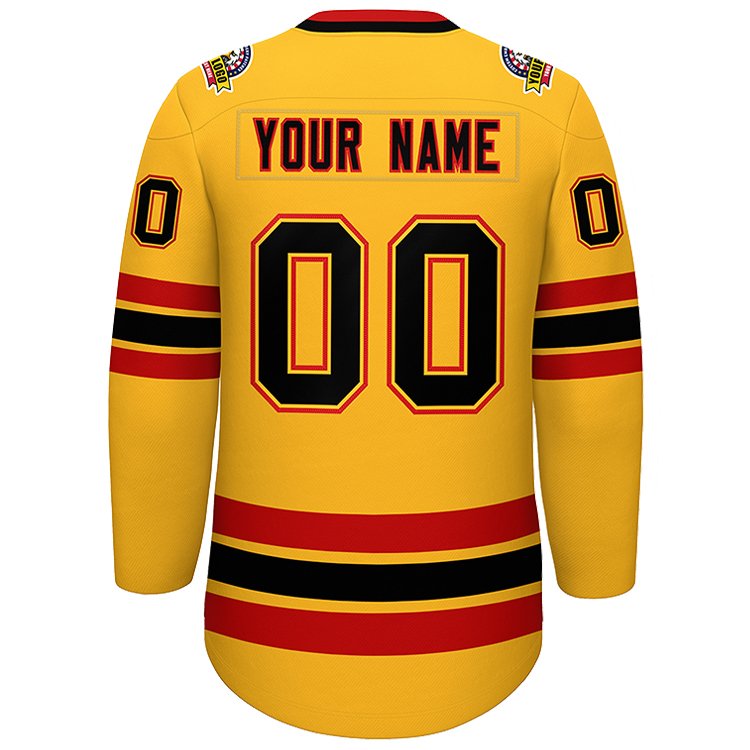 Wholesale Blank Hockey Wear Mesh Breathable Digital Printed V-Neck Hockey Uniform Embroidery Team Name Custom Ice Hockey Jersey