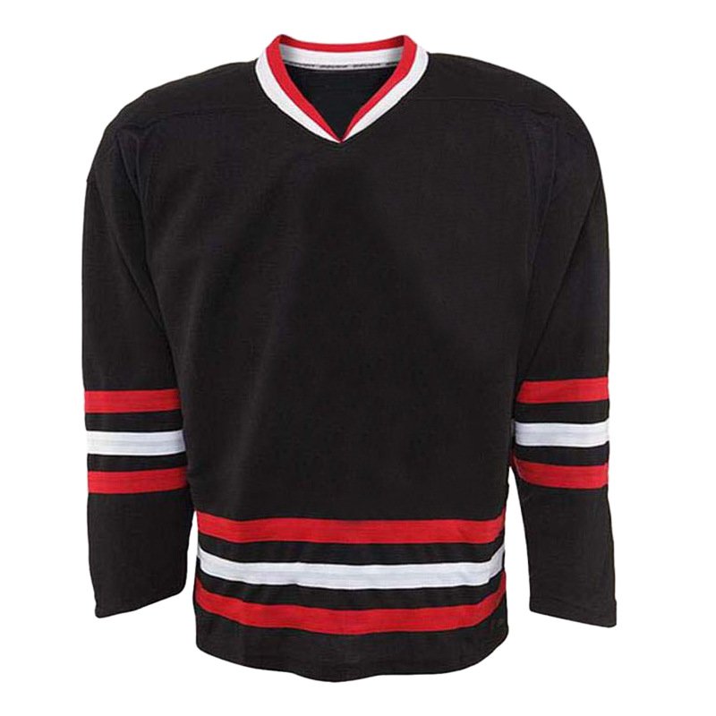 Custom Free Design Training Sportswear Hockey Wear Tackle Twill Embroidery Logo Custom International Ice Hockey Jersey