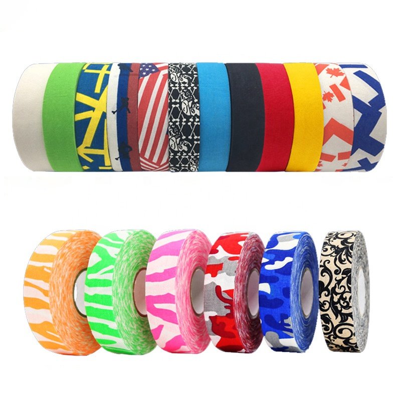 Factory Directly High Quality Customized LOGO Size 2.5cm*25m Ice Hockey Stick Tape