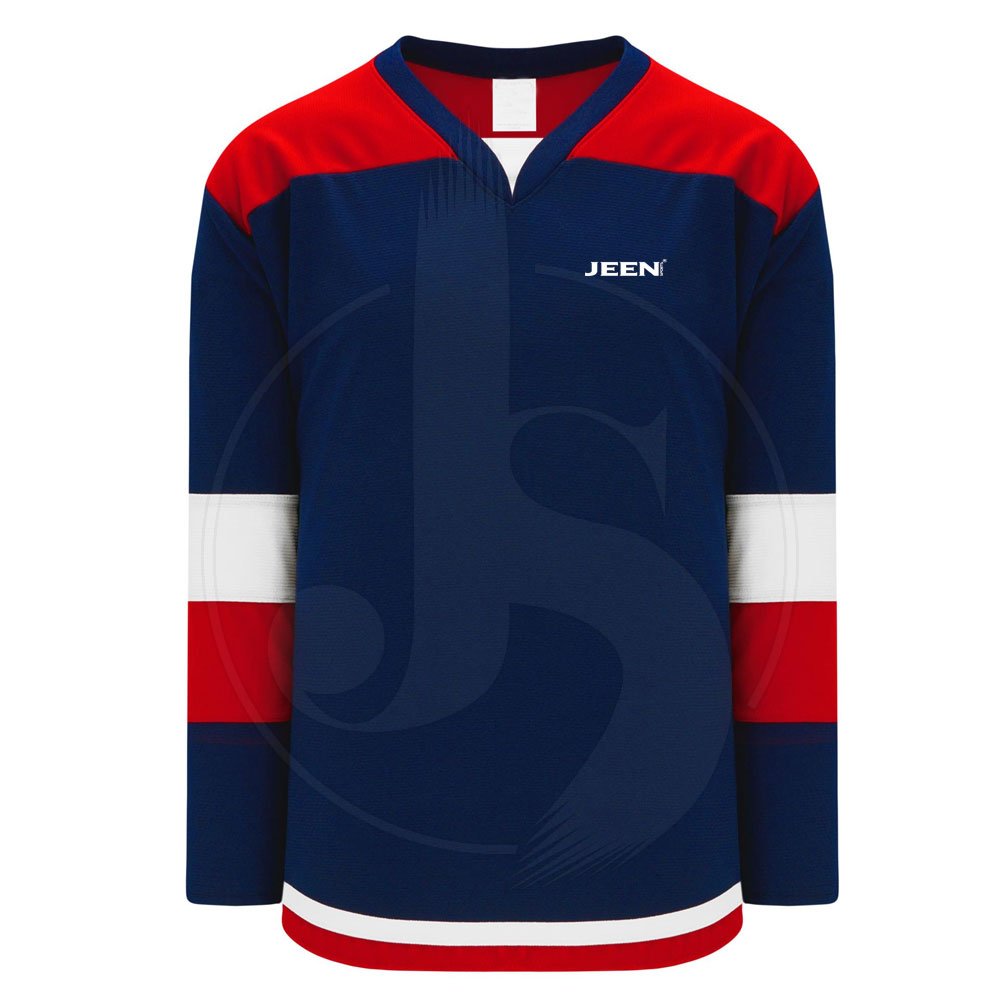 Online Sale Reversible Style Men Ice Hockey Jersey Made In Different Price