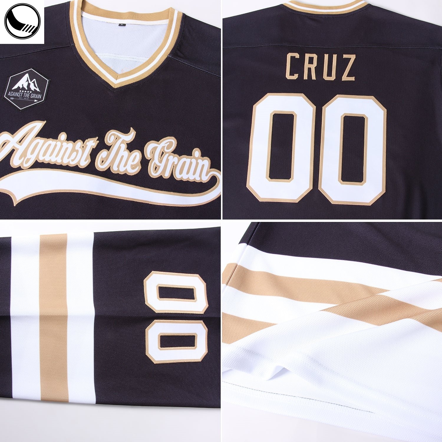 BETHERIVAL Ice Hockey Premium Jersey Team Uniform Wholesale Custom Embroidered Patch Hockey Jersey Funny Hockey Jersey