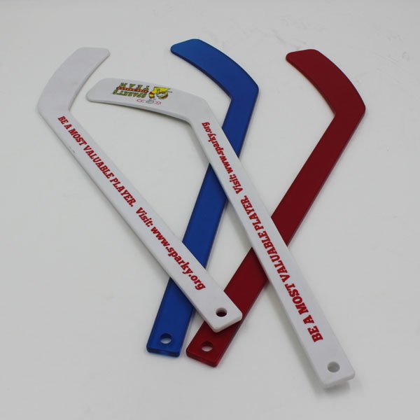 Plastic OEM/ODM mini ice hockey sticks Chinese factory with custom printing