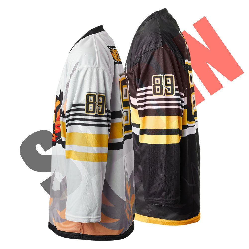 Wholesale Custom Premium Professional Inline Hockey Jerseys & Pants Breathable Polyester Mesh Roller Hockey Clothing
