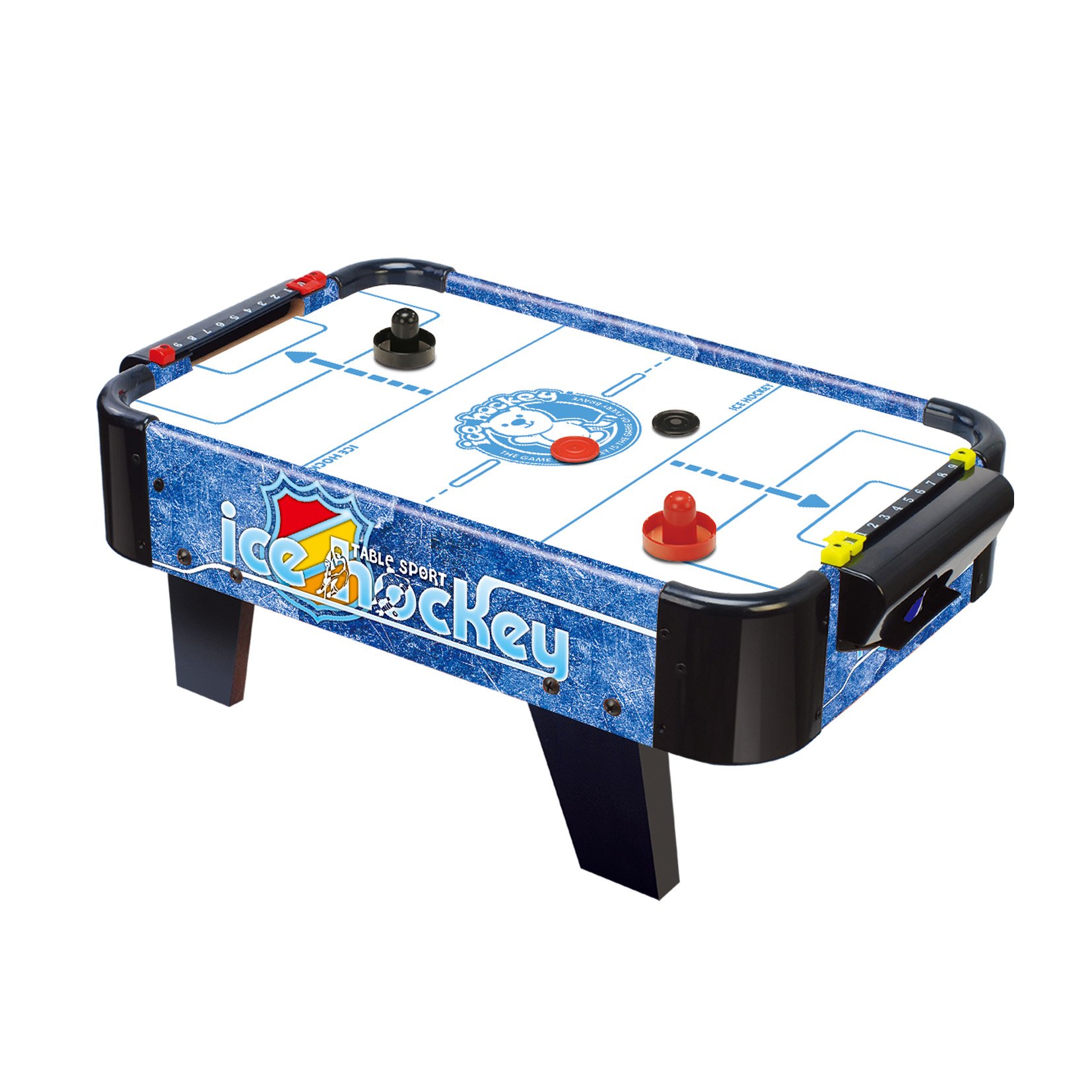 Indoor Family Games Entertainment Small Size MDF Electric Air Hockey Table
