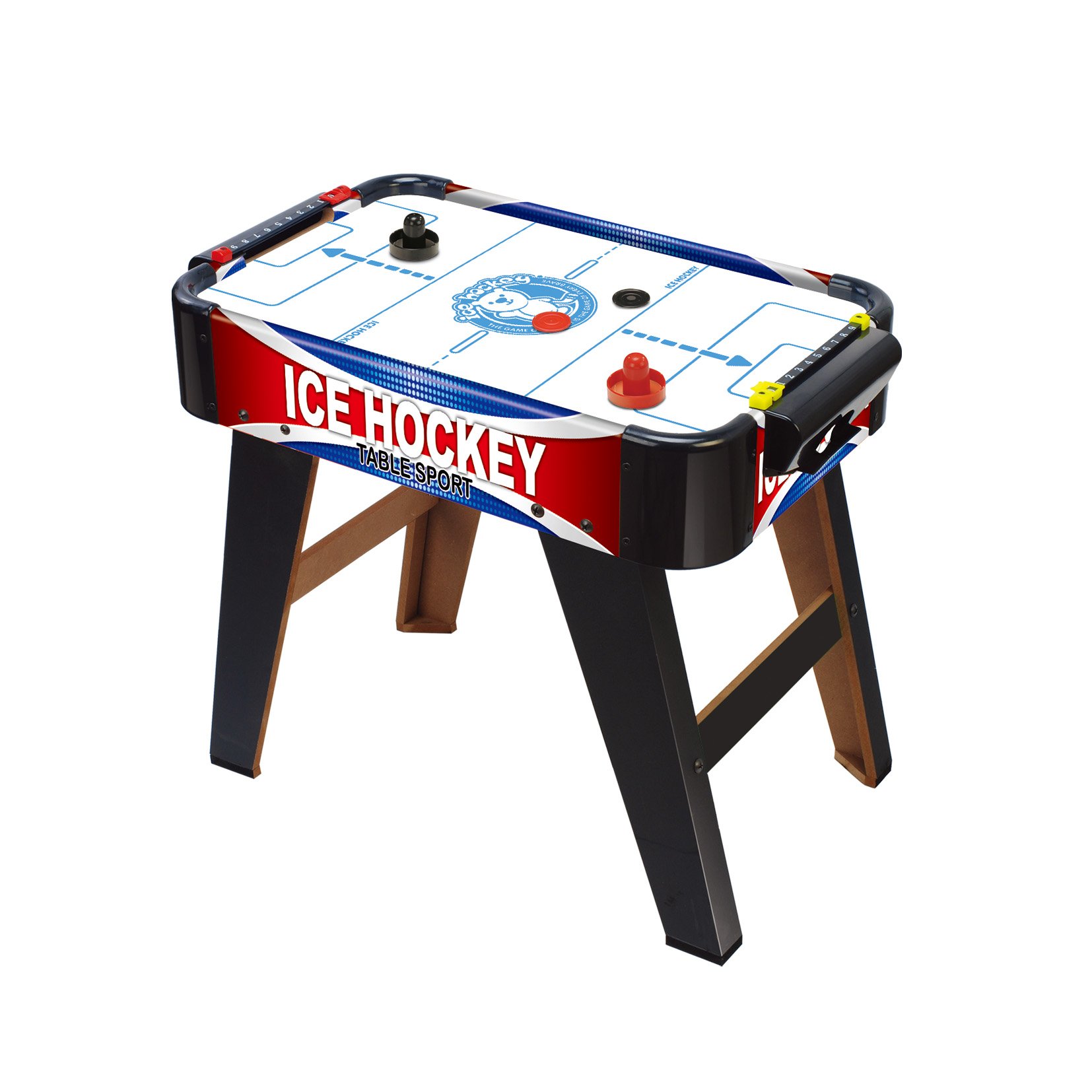 Indoor Family Games Entertainment Small Size MDF Electric Air Hockey Table