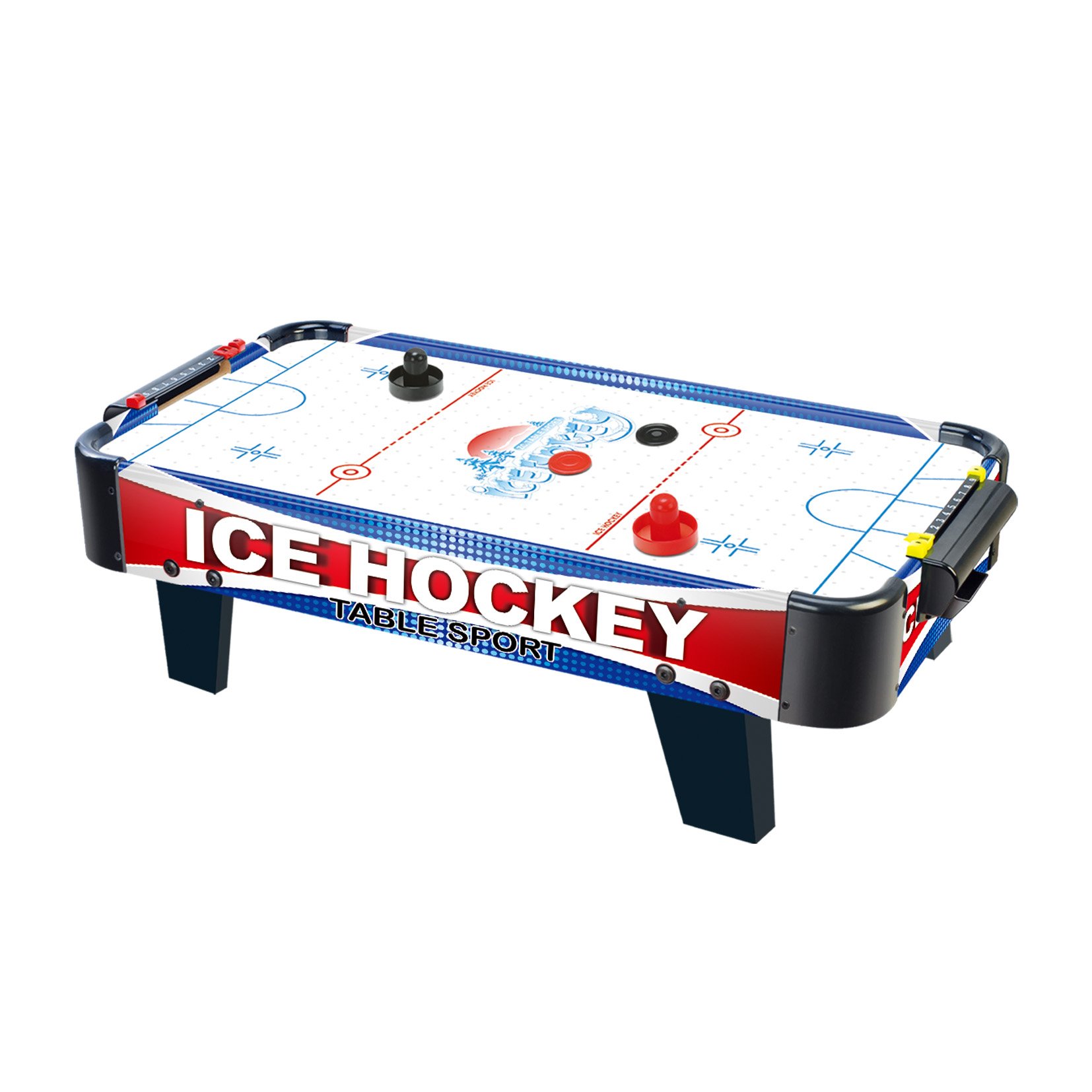 Indoor Family Games Entertainment Small Size MDF Electric Air Hockey Table