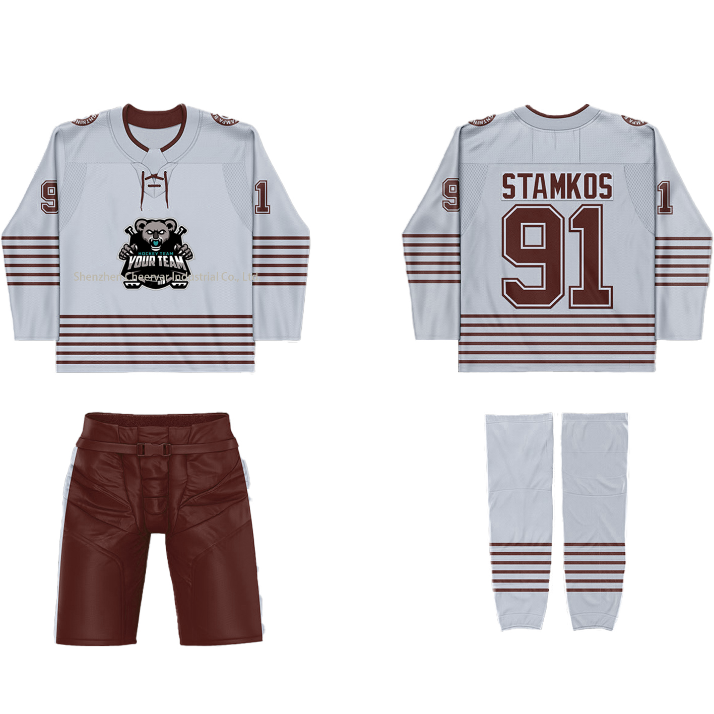 Sublimation Ice Hockey Wear Sublimated Ice Hockey Jersey Custom Ice Hockey Socks