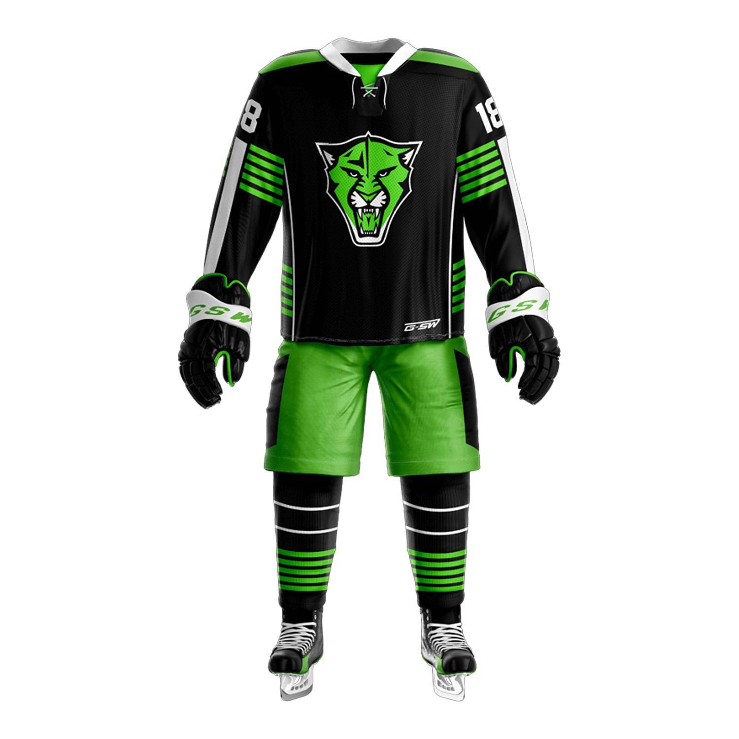 Wholesale Best Price Quality Ice Hockey Uniform Custom Design for OEM Team for Sports Sublimation