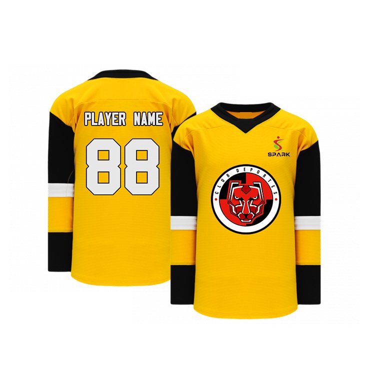 Youth Training Custom Team Ice Hockey Jersey 100% Polyester Custom Sublimation Hockey Uniform for Ice Hockey Players
