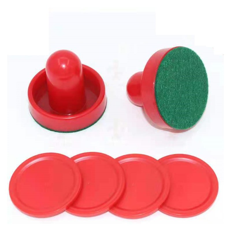 Air hockey table replacement parts 2 Push Handles 2 x Flannel 4x Ice Hockey Pieces air hockey pucks