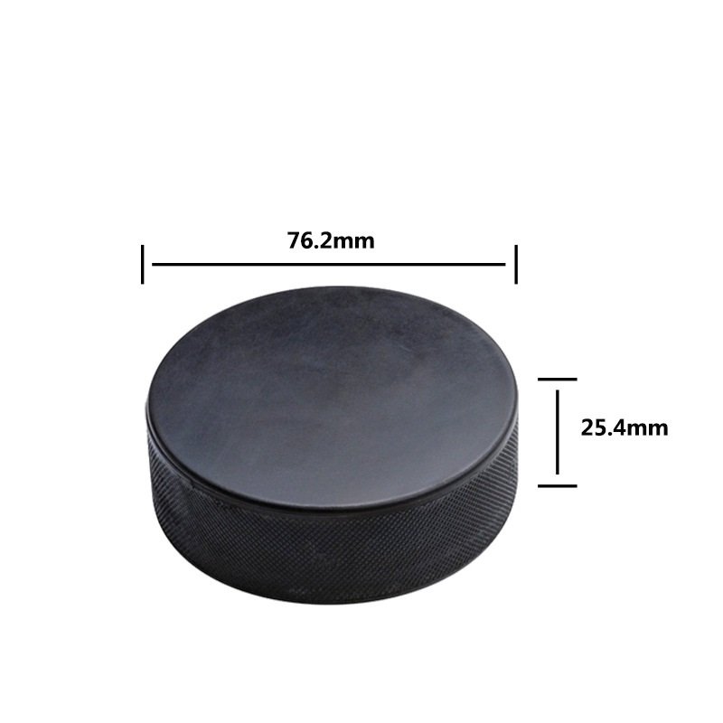 Custom Rubber Ice Hockey Pucks Hockey Pie With Logo Printed Professional Official Size Rubber Ice Hockey Puck Custom Logo