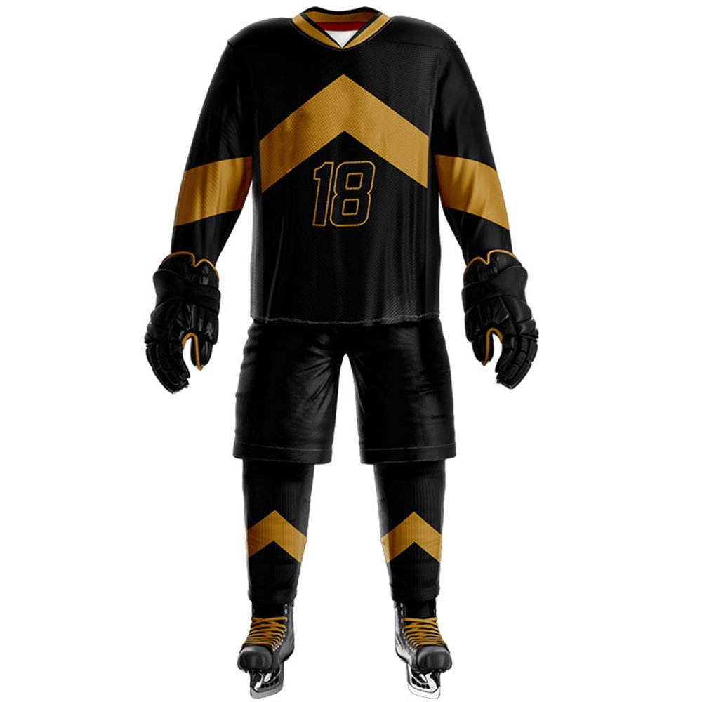 High Quality Custom Made Slim Fit Ice Hockey Jersey Sport Team Uniform with OEM Logo Embroidery