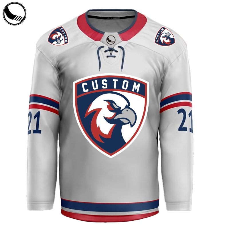 custom sublimation 100% polyester 5xl european hockey jersey