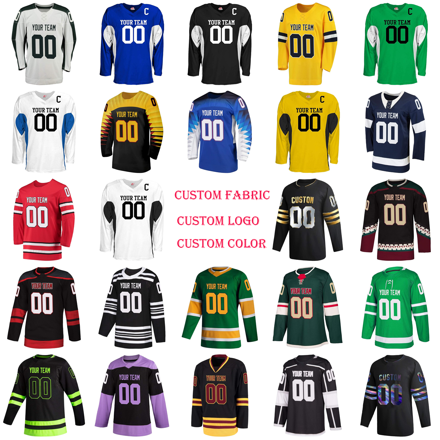 Custom Mesh Sublimation Hockey Jersey Custom Team Practice Ice Hockey Jersey