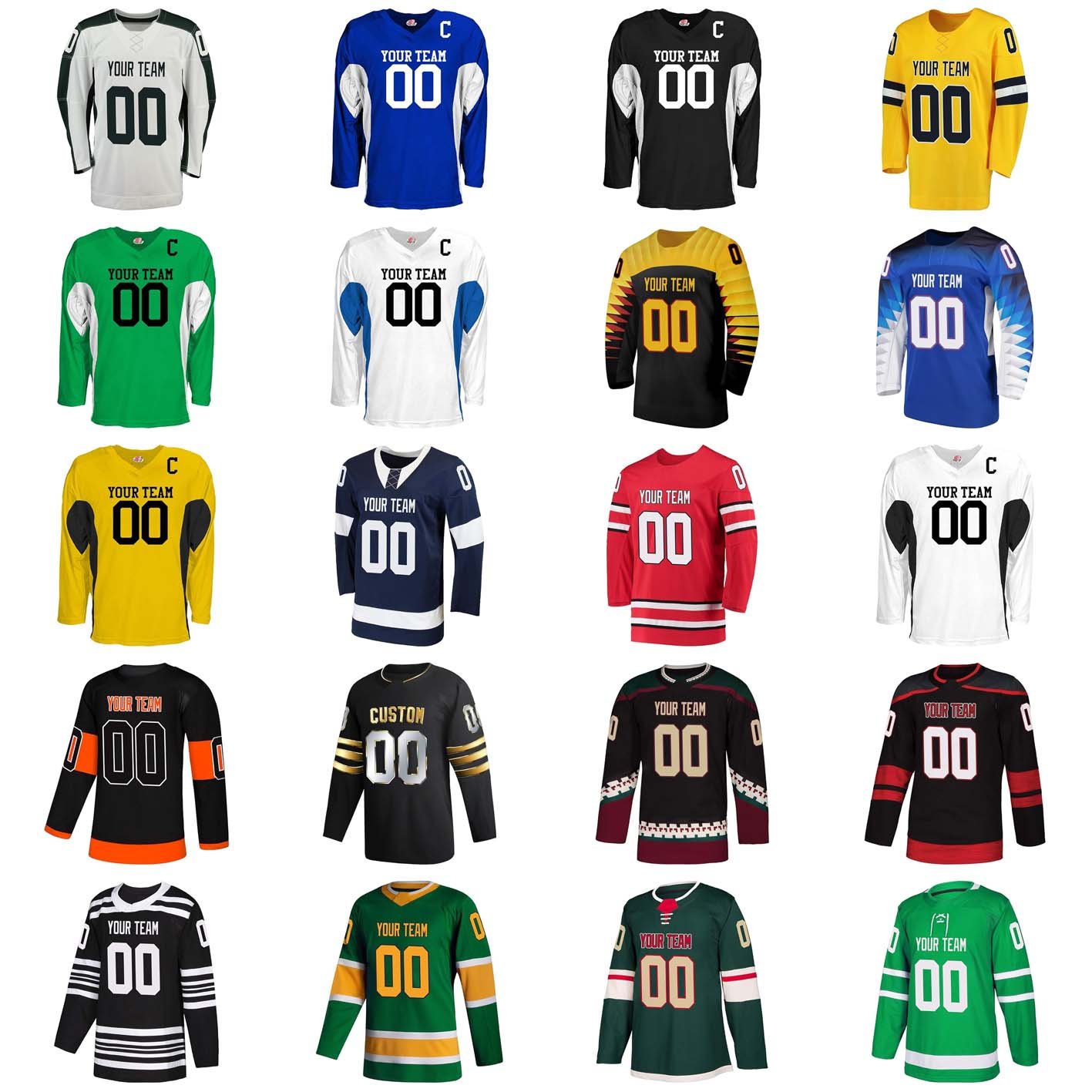 Custom Mesh Sublimation Hockey Jersey Custom Team Practice Ice Hockey Jersey