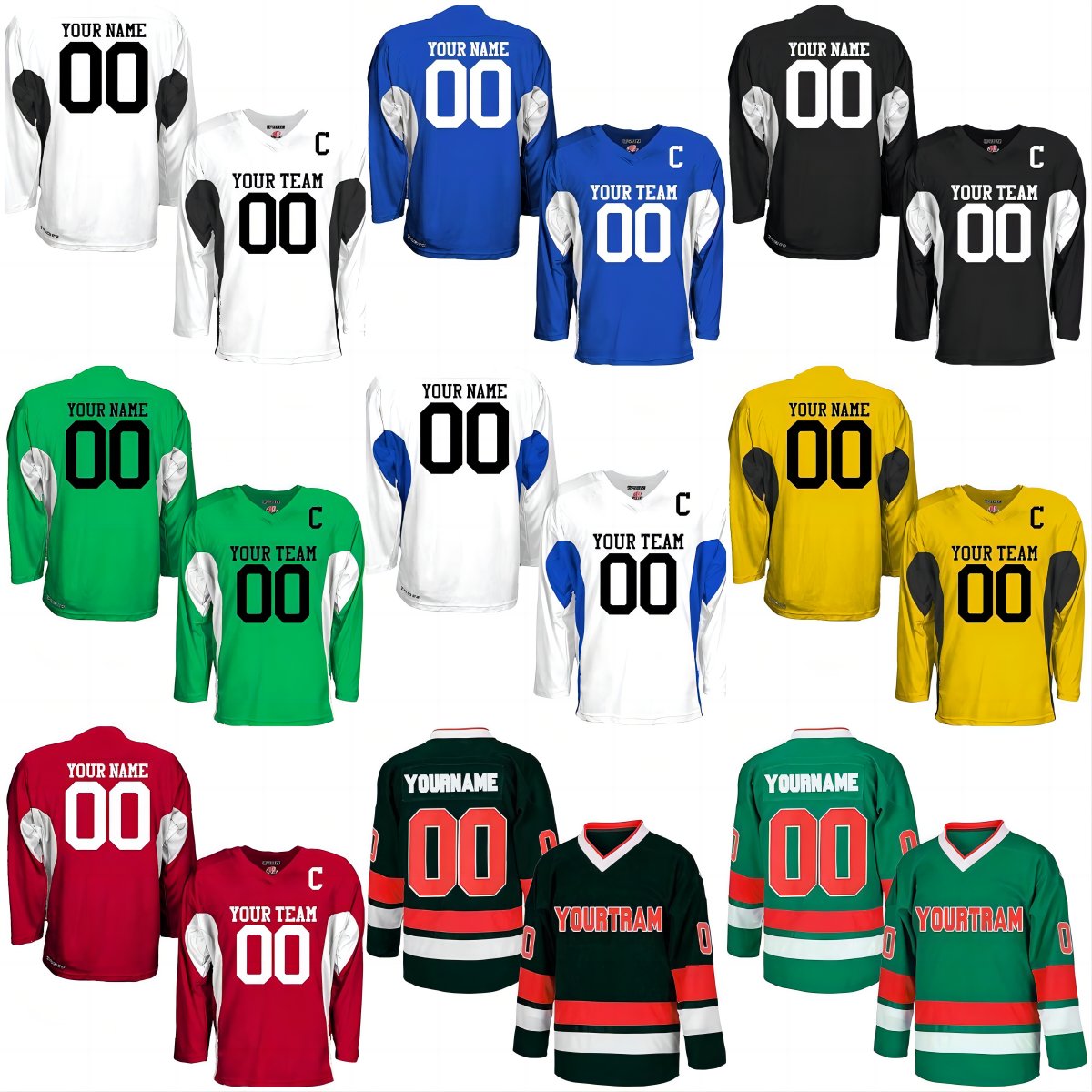Custom Mesh Sublimation Hockey Jersey Custom Team Practice Ice Hockey Jersey