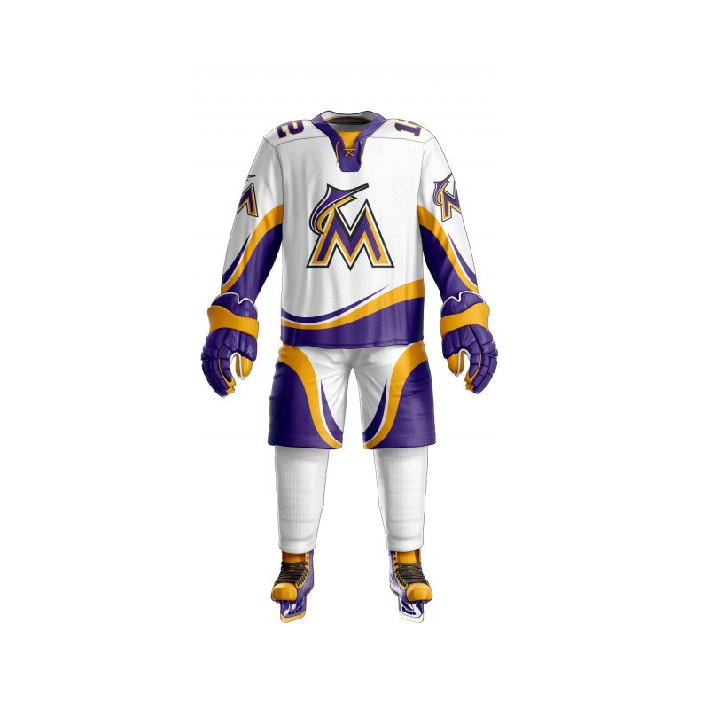 New Style Breathable Ice Hockey Uniform Sports Apparel Team Wear Ice Hockey Uniform Best Selling Ice Hockey Uniform for Training